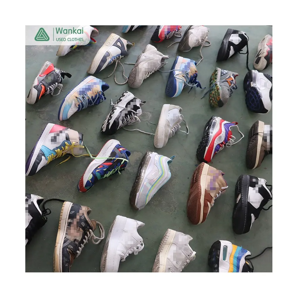 CwanCkai Baskets de seconde main de marque de luxe de styles variés Chaussures de course Vêtements d'occasion de marque Nouveau stock de chaussures mixtes d'occasion