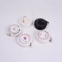 Ruban à mesurer en PVC pratique petit mignon grande règle tridimensionnelle pour la santé mesure des pouces métriques ruban de réduction exclusif