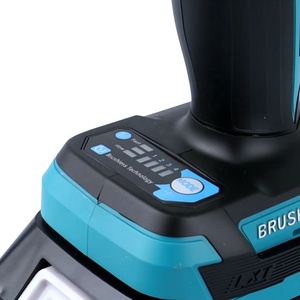Factory OEM 18V 200N. M Destornillador eléctrico sin escobillas 3 engranajes Inalámbrico 1/4 "Juego de controladores de impacto con enchufes compatibles - Product Image 3