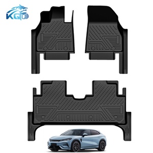 Tapis de sol antidérapants personnalisés 5D en TPE, tapis de sol de voiture antidérapants, tapis de voiture en TPE pour Byd Song L EV 2024 - Product Image 3