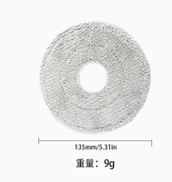 Kit d'accessoires pour aspirateur robot Xiaomi S40 Pro / OV71GL : brosse principale rotative, filtre HEPA, tampon de nettoyage