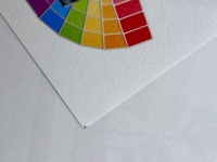 Papiers Peints Non-tissés Enduits Imprimables Numériquement 3D Rouleaux Blancs Vierge Style Européen Texturé 180GSM