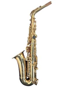 Tốt nhất bán EB alto sax OEM chất lượng tốt vàng sơn mài EB tone Alto Saxophone với cao <span class=keywords><strong>F</strong></span> & nhạc cụ woodwind - Product Image 5