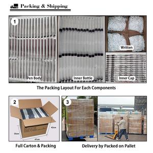 Stylo correcteur recyclable à marque privée, stylo blanchissant pour les dents personnalisable avec pinceau, stylo cosmétique à clic, tube correcteur - Product Image 6