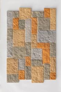 Văn hóa đá giả gạch đá nhân tạo Veneer tường chống ô nhiễm có thể tái chế biệt thự trong nhà ứng dụng hình học - Product Image 6