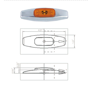 High Quality 3 Inch Led Trailer Truck Lights Lamps for Heavy Duty Kenworth - Product Image 6