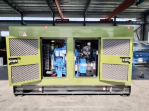 Groupe électrogène <span class=keywords><strong>diesel</strong></span> silencieux à faible bruit, haute puissance, personnalisé, 20KW-1600KW, avec <span class=keywords><strong>isolation</strong></span> acoustique, triphasé DC 220/380V, <span class=keywords><strong>moteur</strong></span> Yuchai - Product Image 1
