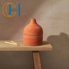 CH UOBOBO 14 oz moq bajo colorido vacío cemento griego vela tarro vela Pott con tapas - Product Image 3