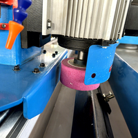 Machine de rectification automatique électromagnétique CNC de haute précision pour lames droites de raboteuse avec moteur et roulement