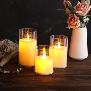 Matti của <span class=keywords><strong>Led</strong></span> Flameless nến ánh sáng điện tử điện điều khiển từ xa pin nến - Product Image 5