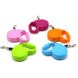 एब्स + नायलॉन रस्सी एक-क्लिक एक्सटेंडेबल कुत्ते पट्टा आसान ले जाने योग्य कुत्ते स्वचालित रिट्रेटेबल पट्टा - Product Image 5