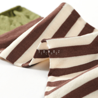 Chaussettes mi-mollet pour femmes, respirantes, antibactériennes, en coton égyptien jacquard, effet rafraîchissant, fines, pour l'été, usage quotidien