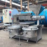 Neem soja automatique palme arachide combiné Mini extrudeuse presse à huile processus Machine expulseur d'huile de soja