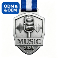 Médaille de course de marathon personnalisée en 3D, en alliage de zinc, médaille de récompense sportive, fabrication OEM ODM