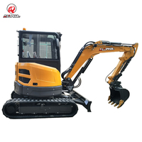 4x4 pas cher nouvelles mini pelles chinoises 3.8 tonnes 3.5 tonnes machine d'excavation à vendre