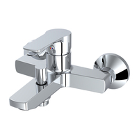 SANIPRO Robinet de Douche Mitigeur Chaud/Froid pour Salle de Bain en Alliage de Zinc PPA+POM, Écologique et Sans Plomb
