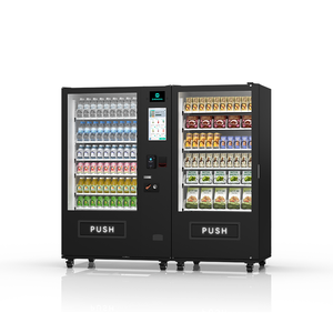Distributeur automatique de nourriture à affichage panoramique avec système de paiement par pièces pour usage commercial, livraison rapide - Product Image 1