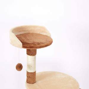 برج عصري شجرة النخيل القط كبير كوندو مع منصة مريحة من القطيفة - Product Image 2