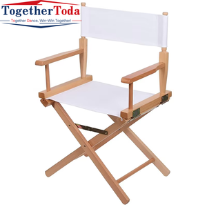 Silla <span class=keywords><strong>de</strong></span> <span class=keywords><strong>Director</strong></span> Plegable, Ligera y Duradera con Marco <span class=keywords><strong>de</strong></span> Madera, Cómoda para Relajarse en Estudios, Eventos al Aire Libre y <span class=keywords><strong>Cine</strong></span> - Product Image 4
