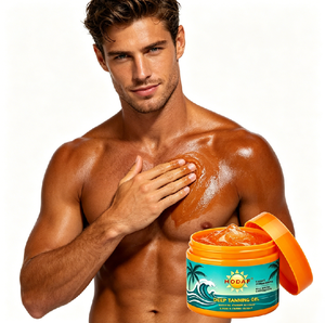 Gel Abbronzante Intenso Senza Aloni, Idratante e Non Unto, Infuso con Olio di Cocco, per Esterni - Bestseller Direttamente dalla Fabbrica - Product Image 1