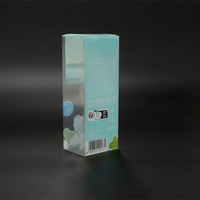 Boîte à parfum pliable en PVC recyclable imprimée sur mesure avec des matériaux recyclés pour les soins de la peau et les huiles essentielles - Emballage OEM