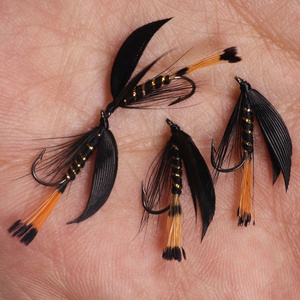 Amaker - Kit de Señuelos de Pesca de Plástico Artificial, Suaves, Tamaño 14, para Pesca con Mosca, Moscas Secas y Húmedas, Señuelos de Insectos, Trucha - Product Image 4