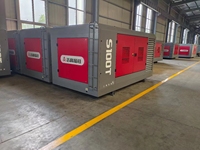 Compresseur d'air à vis ZHIGAO ZEGA S100 31 M3/Min Compression à deux étages Moteur diesel pour machines de forage de puits d'eau