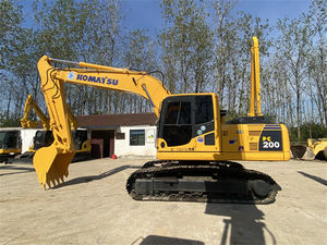 เครื่องขุดตีนตะขาบไฮดรอลิกเครื่องวิศวกรก่อสร้าง PC200-8 Komatsu 20Ton ต้นฉบับ - Product Image 2