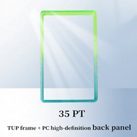 Étui de protection antichoc en TPU pailleté pour cartes gradées PSA BGS, protection antichoc en silicone dégradé pour cartes à collectionner