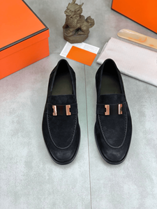 Zapatos Oxford con Suela y Forro de Tela, Goma Espumada, Todas las Temporadas, Entresuela de Moda, Parte Superior de Cuero de Grano Entero, Goma/Látex - Product Image 1