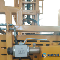 Foreuse minière d'occasion LINQUAN 600m pour la forage de strates rocheuses |   Système hydraulique entièrement automatique avec moteur