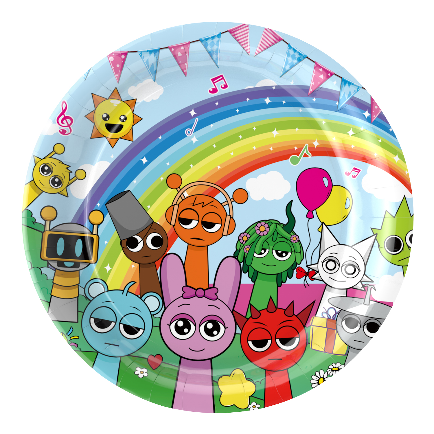 9 inch plates*10pcs