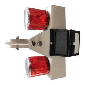 Feux de signalisation LED solaires YJS1500, dispositif d'alerte routière à montage sur poteau, IP65 - Product Image 3