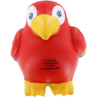 Jouet anti-stress en mousse souple personnalisé avec logo pour perroquets – Cadeau promotionnel, gadget original pour soulager l'anxiété