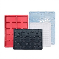 Insert thermoformé sur mesure en PET, ABS, PP, PC, antistatique, pour le stockage de pièces électroniques de précision, personnalisable et gaufré