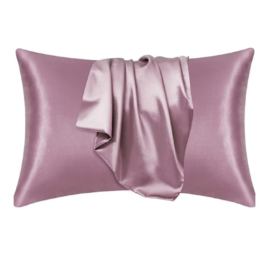 Custom luxury silk mulberry silk pillow case with zipper pillowcase