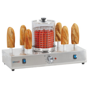 <b>Hot</b> <b>Dog</b> <b>Machine</b> with 6 Heating Punches for Toaster Use - Product Image 1