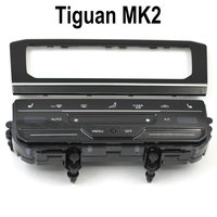 Écran tactile LCD, panneau de climatisation automatique, interrupteur de climatisation automatique pour VW Tiguan MK2