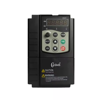 Variateur de fréquence (VFD) 1,5 kW triphasé AC 380V IP20, contrôleur de vitesse de moteur AC à haute efficacité pour ventilateur industriel