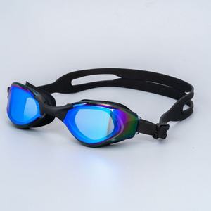 Vente flash Lunettes de natation XINYIXUAN en silicone professionnelles, étanches, électro-plaquées, anti-buée, UV, pour hommes et femmes - Product Image 6