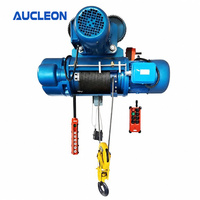 Palans électriques CD/MD durables pour usage industriel, capacité de levage de 1 tonne, 5 tonnes, 10 tonnes, 16 tonnes, équipement de levage à câble métallique, prix économique