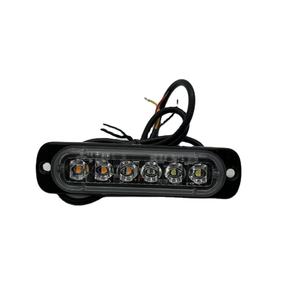 6LED stroboscope voyant d'urgence 12/24V <span class=keywords><strong>clignotant</strong></span> avant pour BMW Nissan camions DRL modèle <span class=keywords><strong>A3</strong></span> 6000K température de couleur blanche - Product Image 5