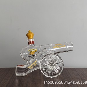 Nuovo Prodotto Transfrontaliero: Decanter per Whisky a Tema Arsenal Gunners, Bottiglia Creativa a Forma di Cannone - Product Image 4