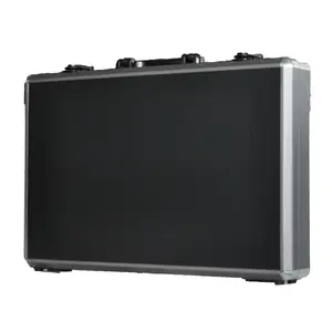 Portable laptop Box custom foam poker Aluminum Metal Briefcase