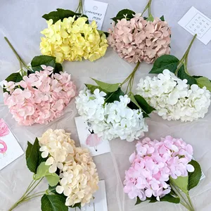 Bouquet de mariage de haute qualité, fleurs artificielles d'hortensia - Product Image 1
