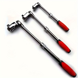 Clé dynamométrique à tête unique métrique préréglée en acier au chrome-vanadium, clé à couple élevé, outil de réparation manuel industriel - Product Image 5