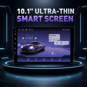 Reproductor Multimedia para Auto de 9 Pulgadas con <span class=keywords><strong>Pantalla</strong></span> Táctil, Bluetooth, WiFi, GPS, Cámara de Reversa, <span class=keywords><strong>Pantalla</strong></span> HD IPS, Ecualizador de 12 Bandas - Product Image 1