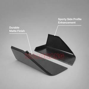 Ailerons latéraux arrière ABS de haute qualité pour <span class=keywords><strong>Ford</strong></span> <span class=keywords><strong>Mustang</strong></span> 15-21, design de panneau moderne, installation facile, <span class=keywords><strong>prix</strong></span> direct usine - Product Image 2