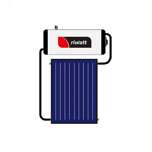 Flatpanel Zonneboiler 150l Riwatt Solar Hoge Druk Direct Zonne-Energie Warm Water Vlakke Plaat Type Prijs