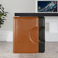 Portefeuille de bureau en cuir PU de haute qualité, porte-documents, classeur A4, classeur à fermeture éclair